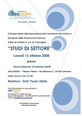 Studi di settore - STELLA MONFREDINI