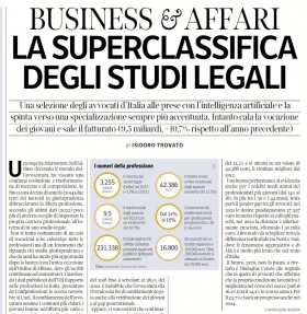 Lo Studio Societario Tributario Stella Monfredini nella classifica dei migliori - STELLA MONFREDINI